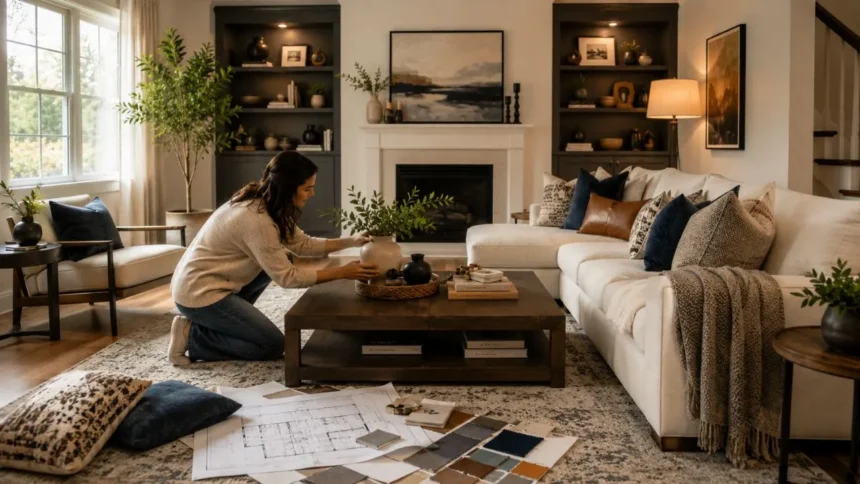 How to Decorate a Living Room from Start to Finish