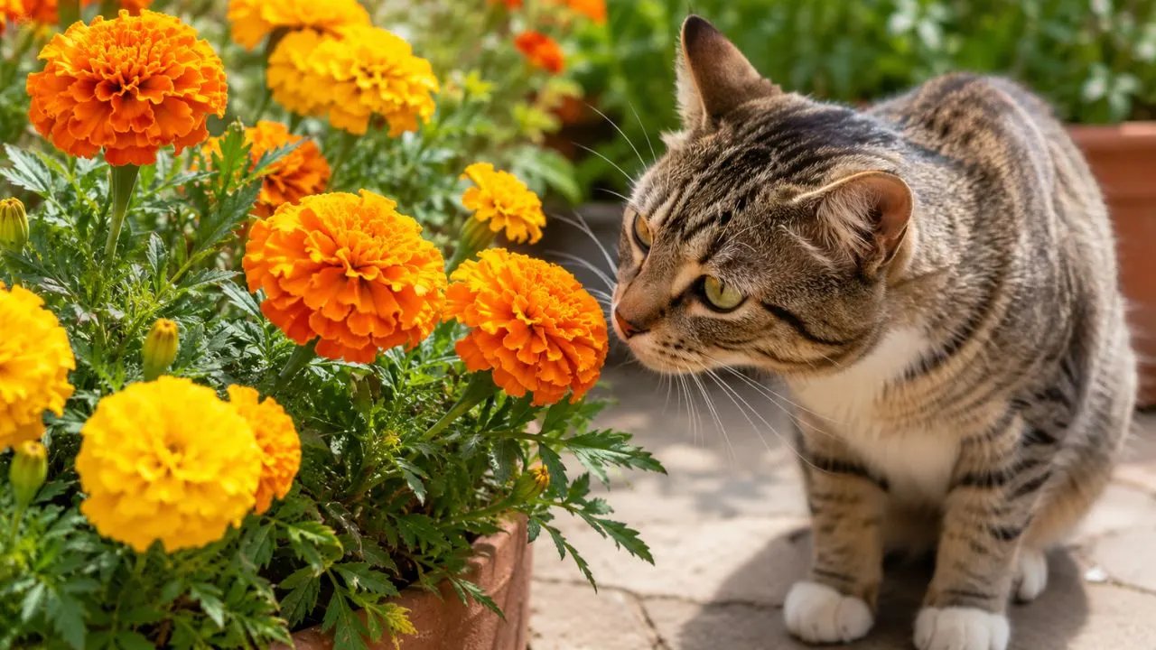 Are Marigolds Poisonous to Cats