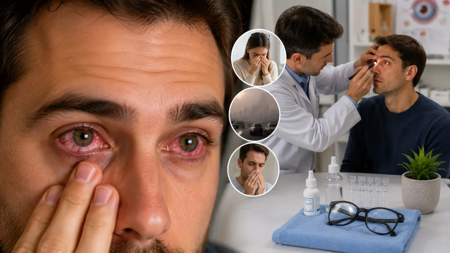 Bloodshot Eyes Causes, Treatment and Warning Signs