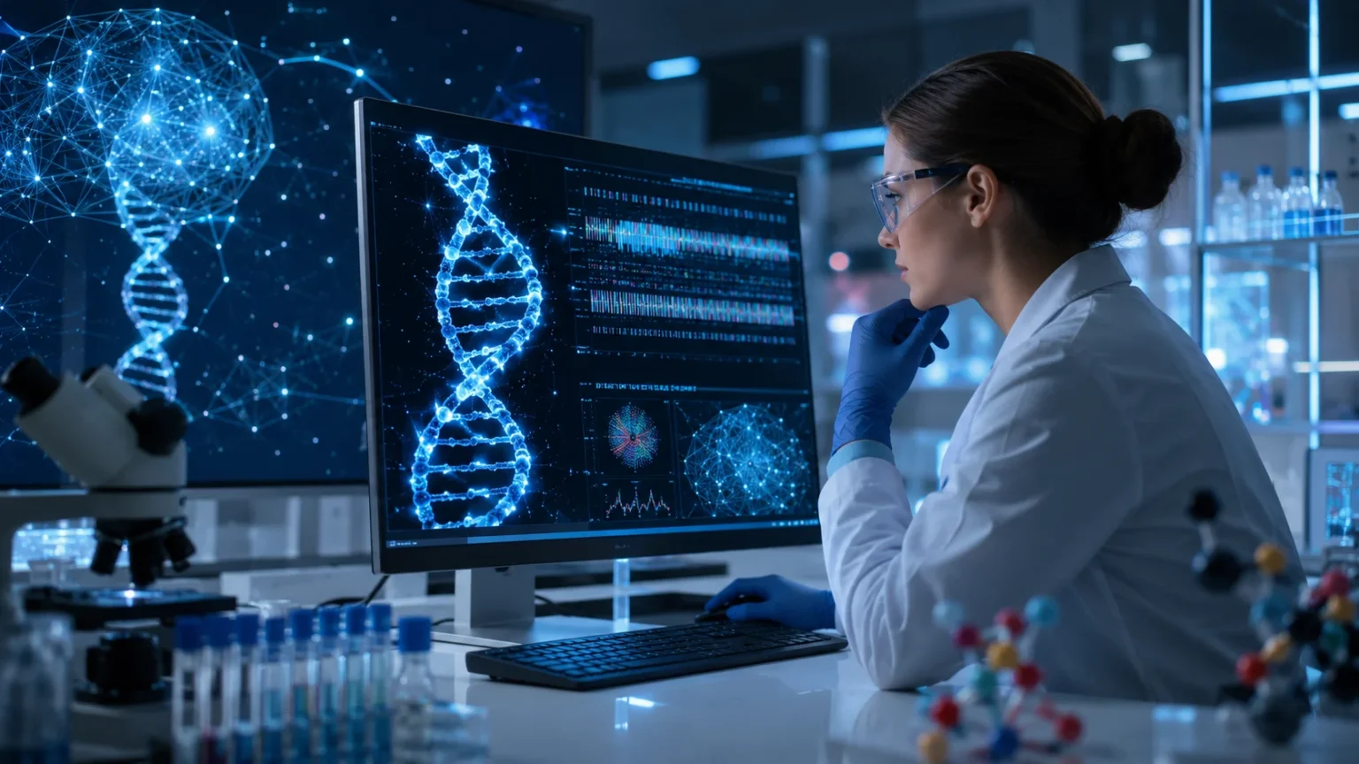 How Does AI Study DNA