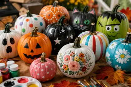 Pumpkin Painting Ideas That Are Easy and Creative