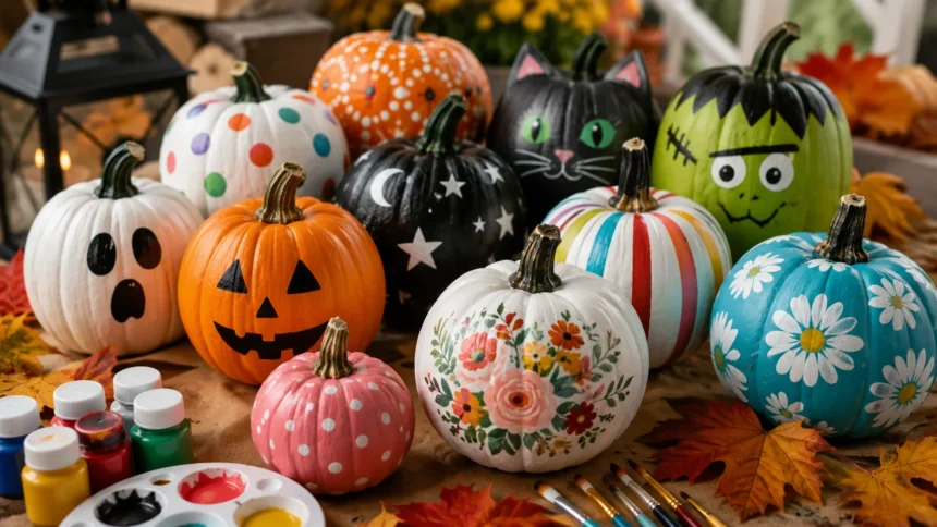 Pumpkin Painting Ideas That Are Easy and Creative
