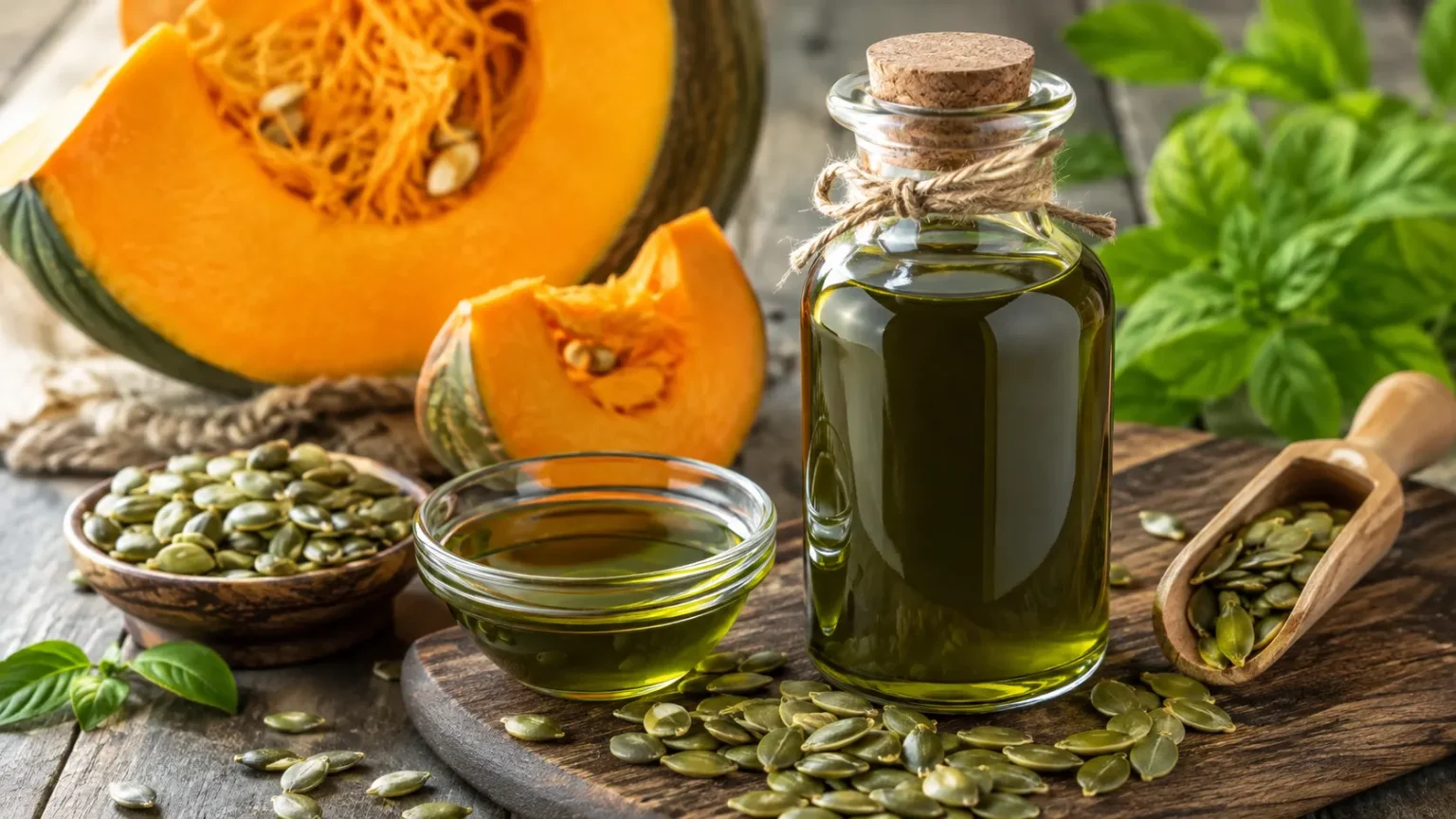 Pumpkin Seed Oil Benefits, Uses & What You Should Know