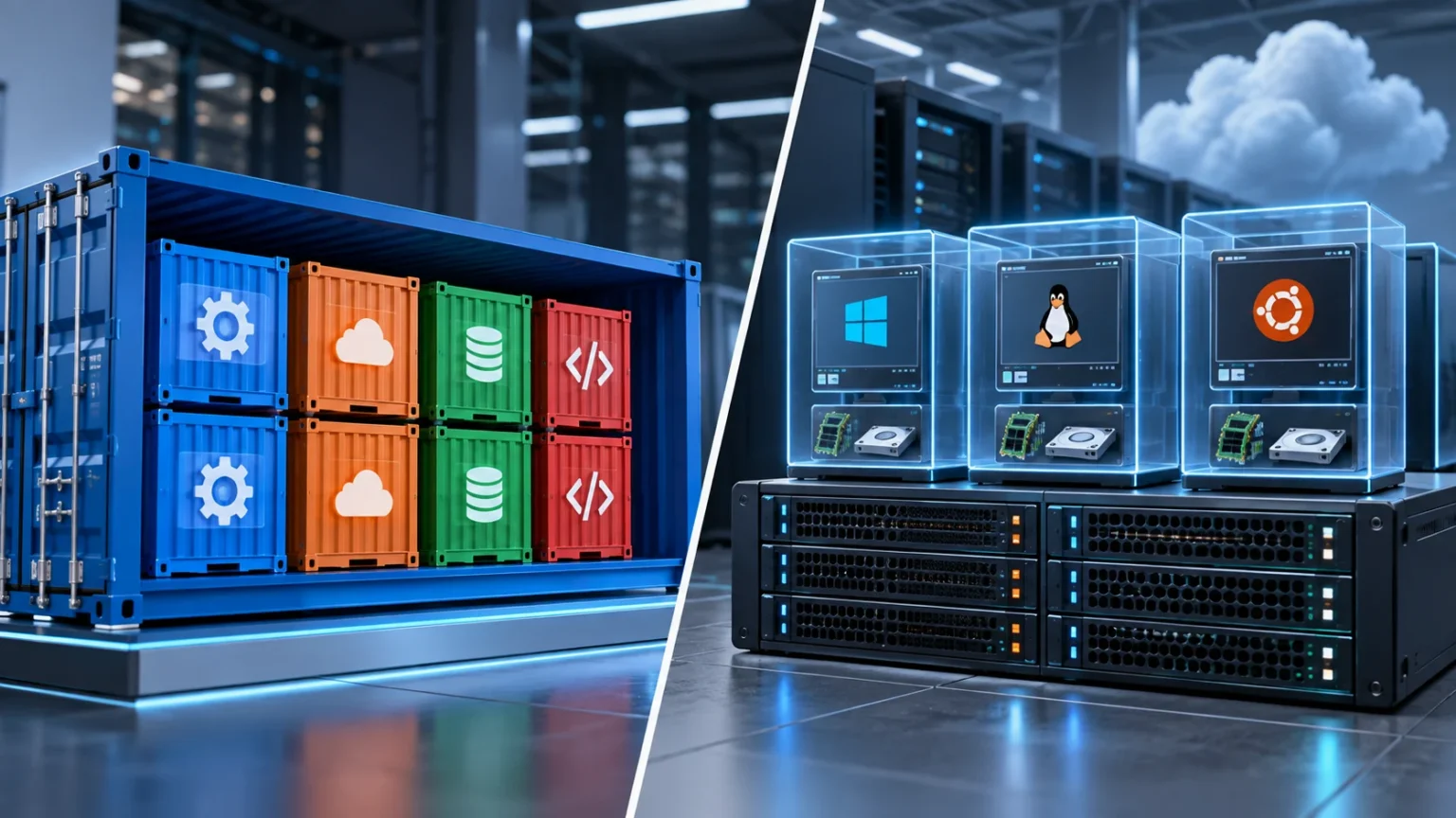 Containers vs Virtual Machines Key Differences
