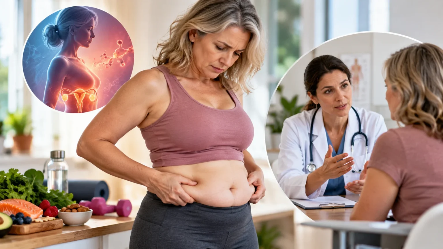 Menopause Belly Fat What to Know & When to Get Help